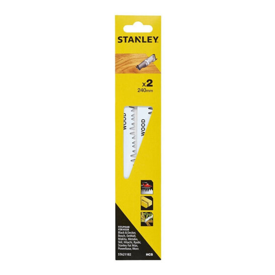 STANLEY STA21182-XJ Saber Saw Blade 24 cm 2 Units