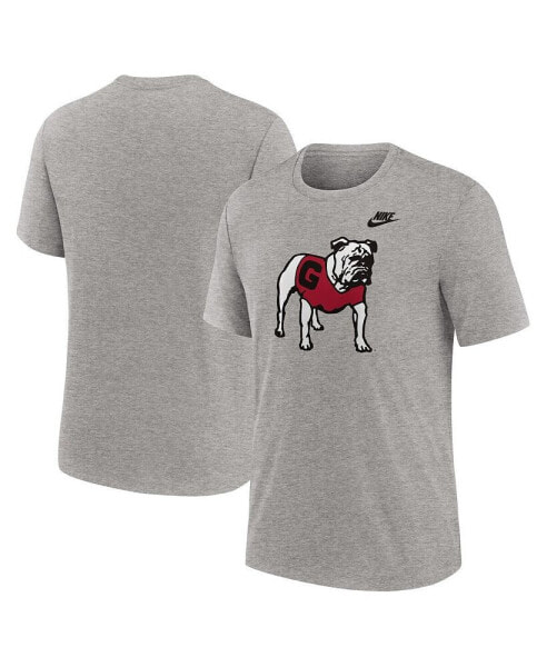 Men's Georgia Bulldogs Blitz Evergreen Legacy Primary Tri-Blend T-Shirt