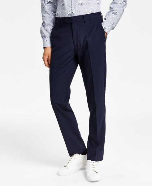 Men's Slim-Fit Wool Suit Pants, Created for Macy's