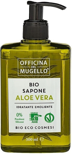 Organische flüssige Handseife mit Aloe Vera