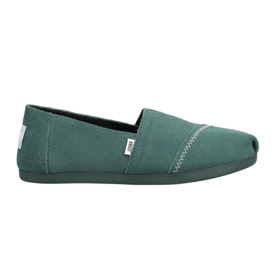 TOMS Krost X Alpargata Slip On Womens Green Flats Casual 10019207T