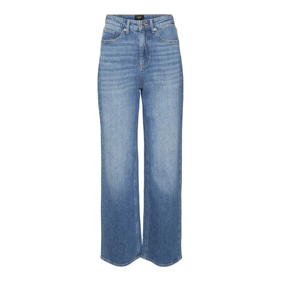 VERO MODA Tessa Wide Straight Fit Ra380 Ga high waist jeans