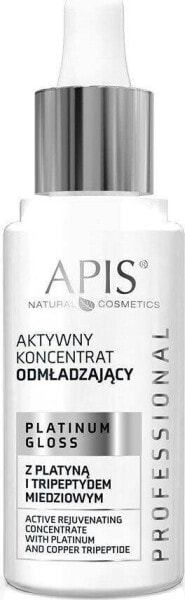 Apis Platinum Gloss aktywny koncentrat odmładzający z platyną i tripeptydem miedziowym 30ml