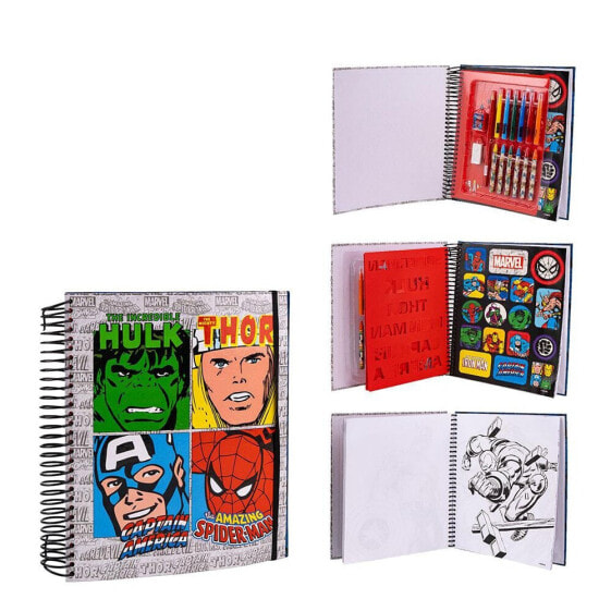 CERDA GROUP Super Marvel Colorable Activity Album