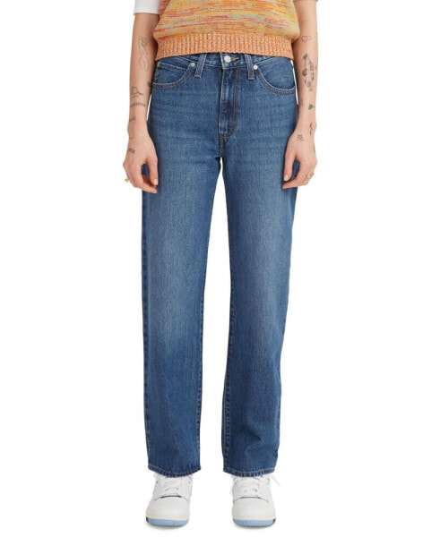 Women's Mid Rise Cotton 94 Baggy Jeans