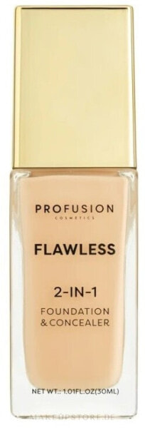 2in1 Foundation und Concealer - Profusion Flawless 2In1 Fundation & Concealer Fair Beige