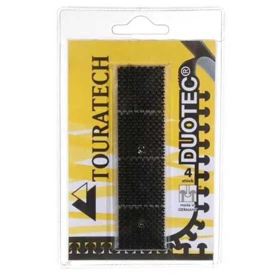 TOURATECH Duotec® 25x25 mm adhesive velcro 4 units