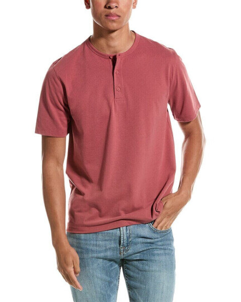 Vince Henley Shirt Men's Red S