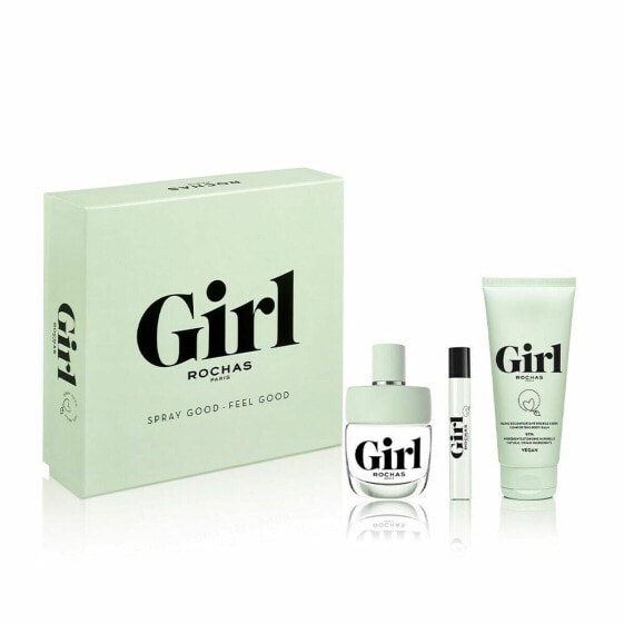 Женский парфюмерный набор Rochas Girl EDT 3 Предметы