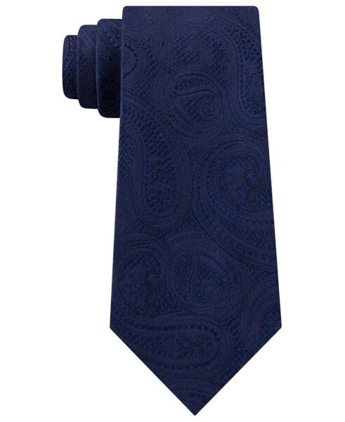 Men's Rich Texture Paisley Silk Tie