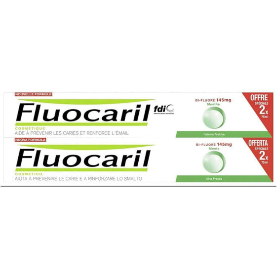 FLUOCARIL Bi-145 Menta 2x75ml Toothpaste