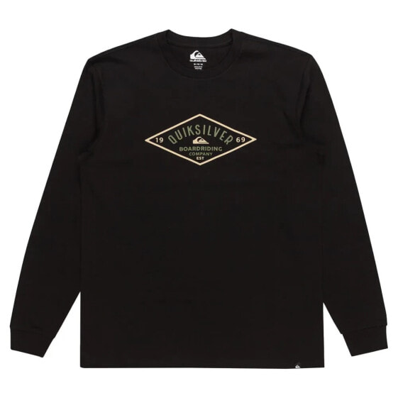 QUIKSILVER Diamond Logo long sleeve T-shirt