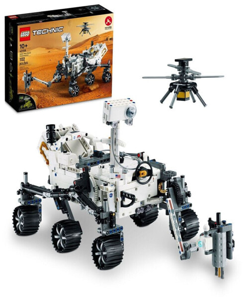 Technic 42158 NASA Mars Rover Perseverance Toy Vehicle with Augmented Reality Building Set