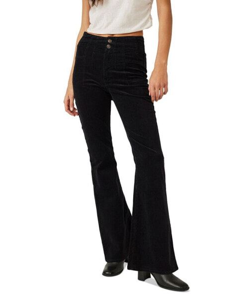 Women's Jayde Corduroy Flare-Leg Pants