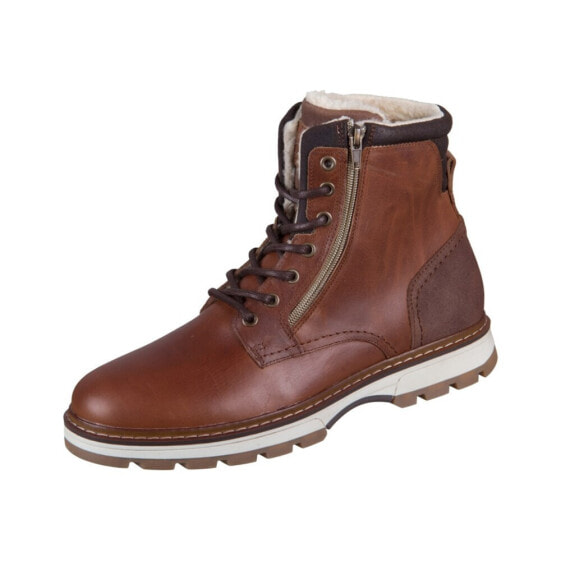 Bullboxer Shshi Zip Boot Tan Cognac