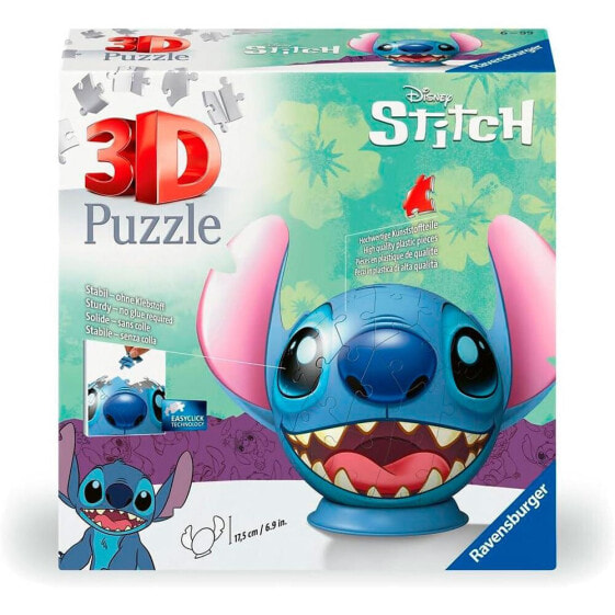 RAVENSBURGER Stich Ears 72 Pieces 3D Puzzle