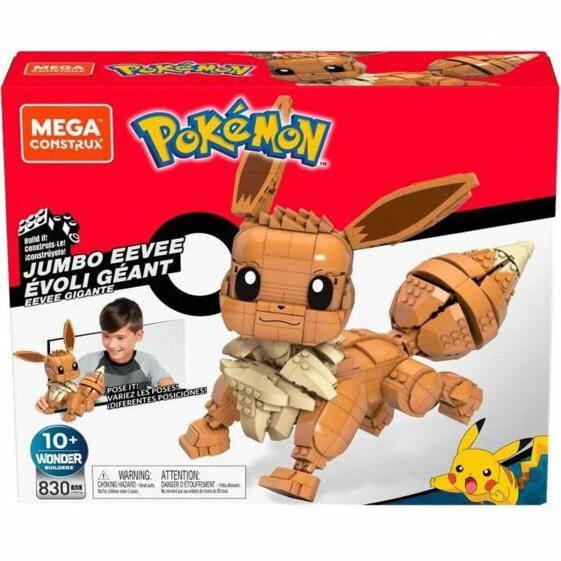 Строительный набор Pokémon Pokemon Eevee Giant Разноцветный