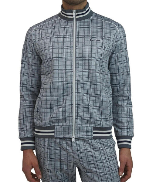 Men's Glen Plaid Track Jacket