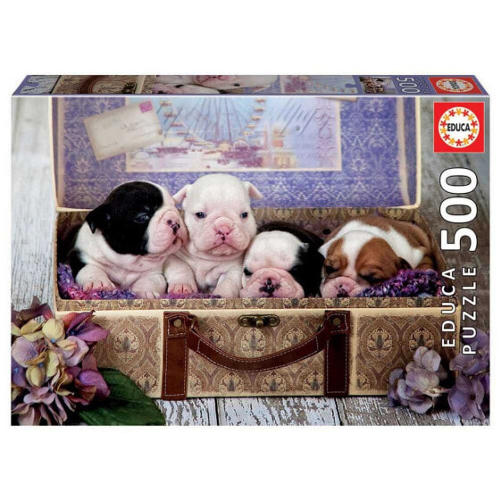 EDUCA BORRAS 500 Pieces Cachorros Wooden Puzzle