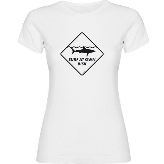 KRUSKIS Surf At Own Risk short sleeve T-shirt