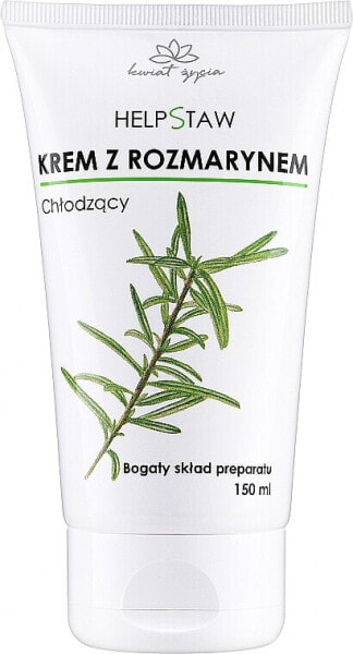 Kühlende Körpercreme mit Rosmarin