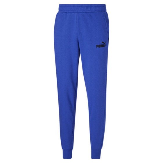 Puma Essentials Logo Sweatpants Mens Blue Casual Athletic Bottoms 67399392