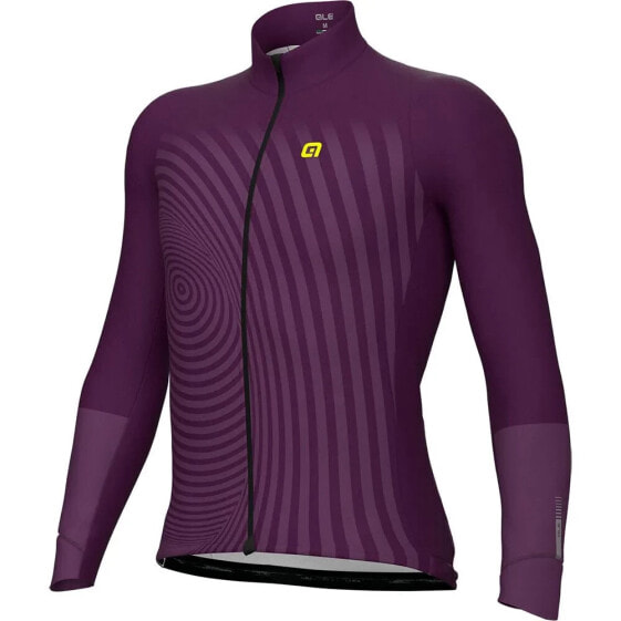 ALE PR-R Green Digital long sleeve jersey