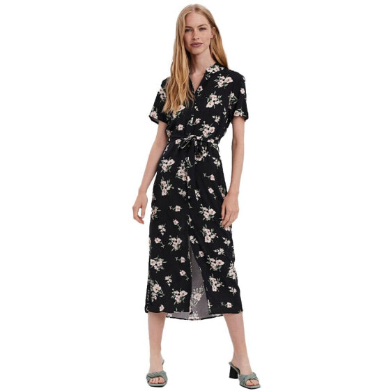 VERO MODA Simply Easy Short Sleeve Long Dress