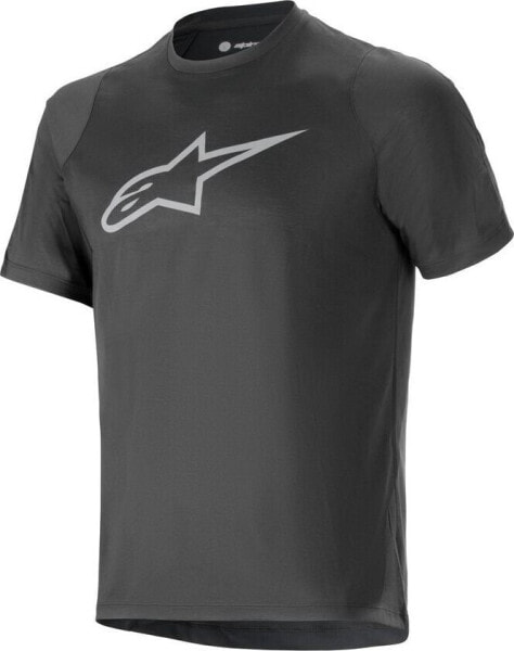 Alpinestars Koszulka krótki rękaw ALPINESTARS A-DURA DRI OSCAR SS JERSEY, Black Reflecitve Rozmiar: XL