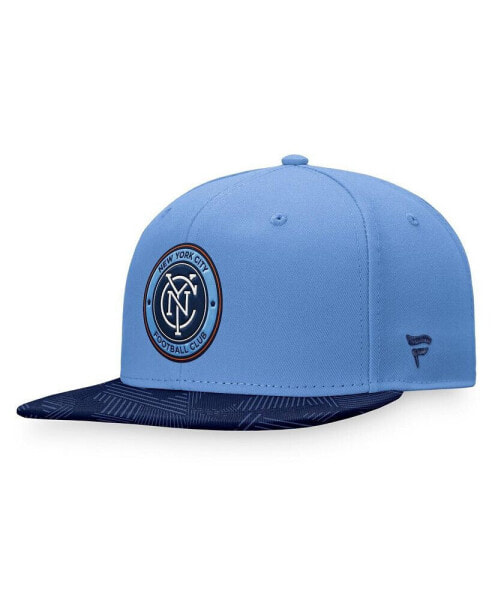 Men's Sky Blue New York City FC Iconic Defender Snapback Hat