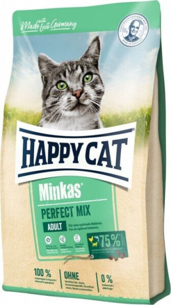 Happy Cat Minkas Perfect Mix drób, ryba i jagnięcina 10 kg