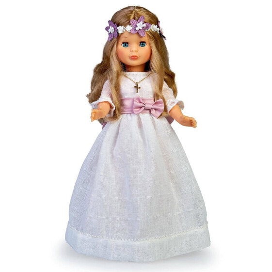 NANCY Corona Communion Flores Rubia Doll