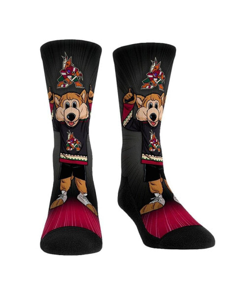 Men's and Women's Socks Arizona Coyotes Mascot Pump Up Crew Socks