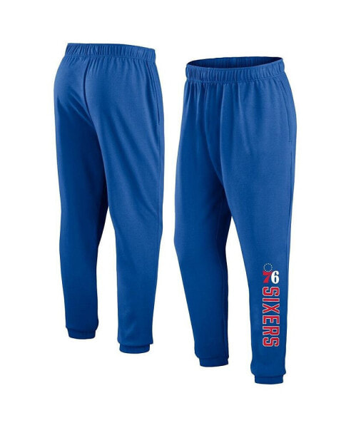 Men's Royal Philadelphia 76ers Big and Tall Chop Block Pants