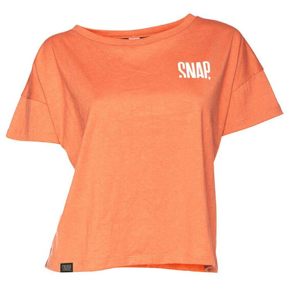 SNAP CLIMBING Crop Hemp short sleeve T-shirt