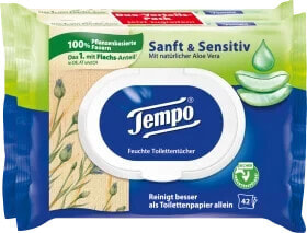 Feuchtes Toilettenpapier sanft & sensitiv Aloe Vera (2x42 St), 84 St