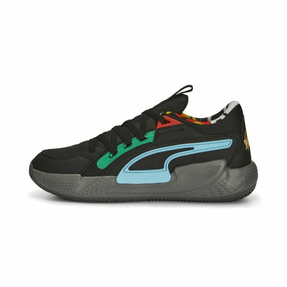 Баскетбольные кроссовки для взрослых Puma Court Rider Chaos Чёрный