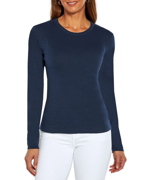 Women's Long-Sleeve Crewneck T-Shirt