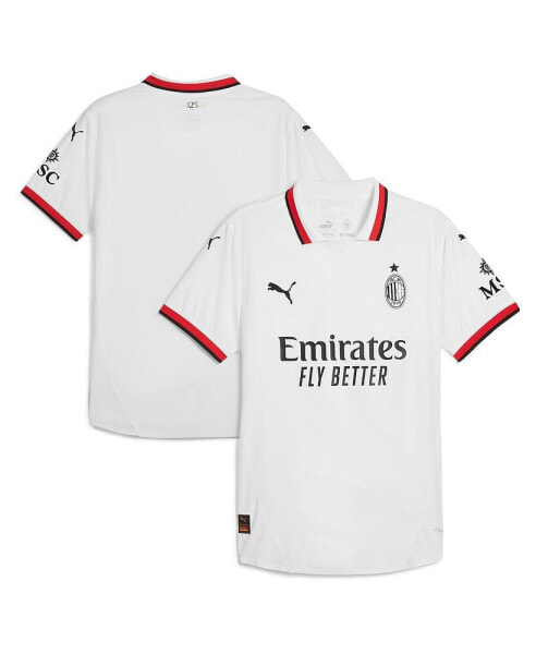 Men's White AC Milan 2024/25 Away Authentic Jersey