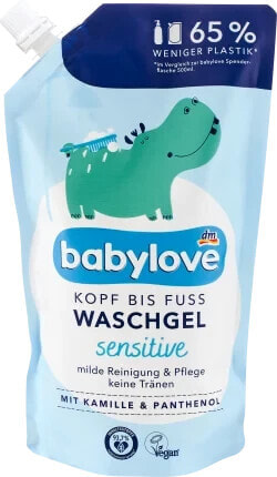 Baby Kopf bis Fuß Waschgel Nachfüllpack, 500 ml