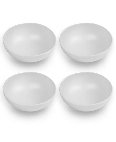 Matte Craft Melamine Coupe Bowls, Set of 6