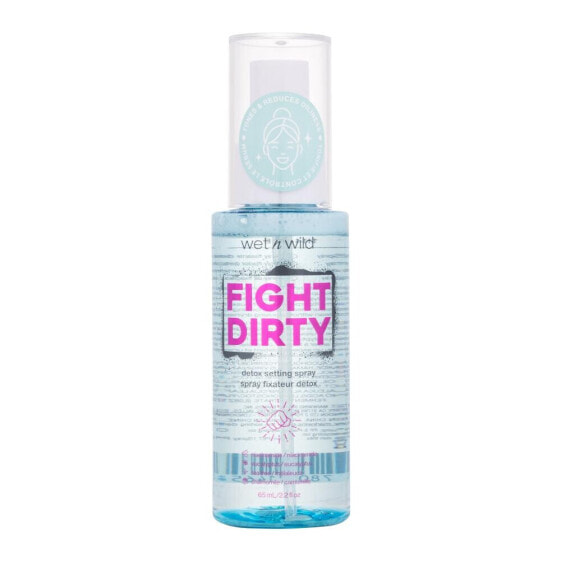 Wet n Wild Fight Dirty Detox Setting Spray 65 ml make-up fixierer für Frauen