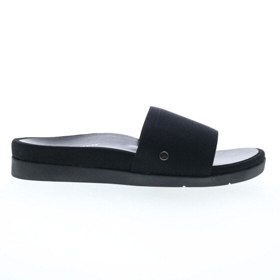 Spenco Sunset Slide 20202 Womens Black Synthetic Slides Sandals Shoes 8.5