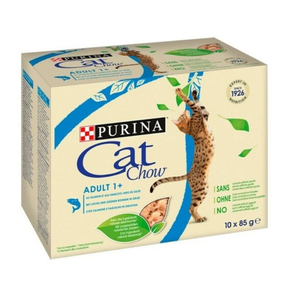 Корм для котов Purina Лососевый 10 x 85 g