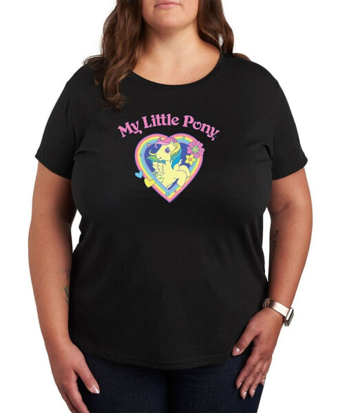 Trendy Plus Size My Little Pony Graphic T-shirt