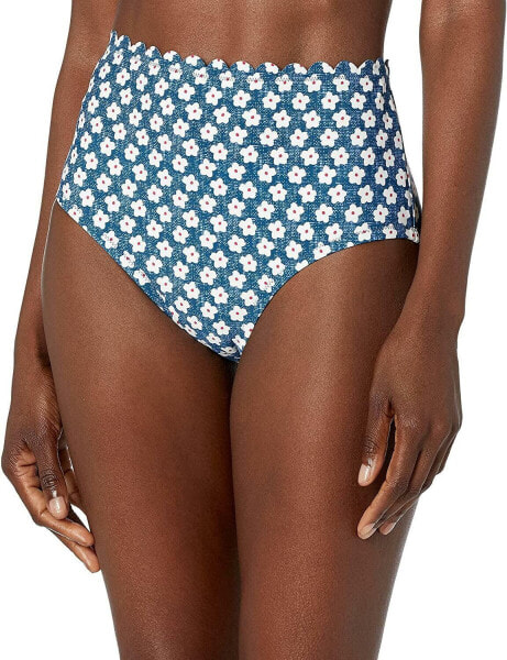 Tommy Hilfiger 276746 Standard High Waisted Bikini Bottom, Ditsy Daisy, X-Large