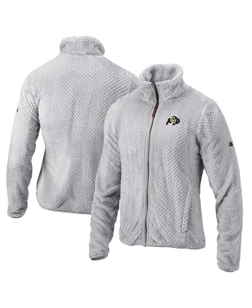 Women's Gray Colorado Buffaloes Fire Side II Full-Zip Jacket