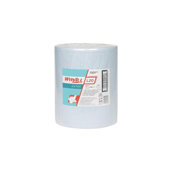 Kimberly-clark Wischtuch WYPALL L20 7301 L385xB325ca. mm blau 2-lagig