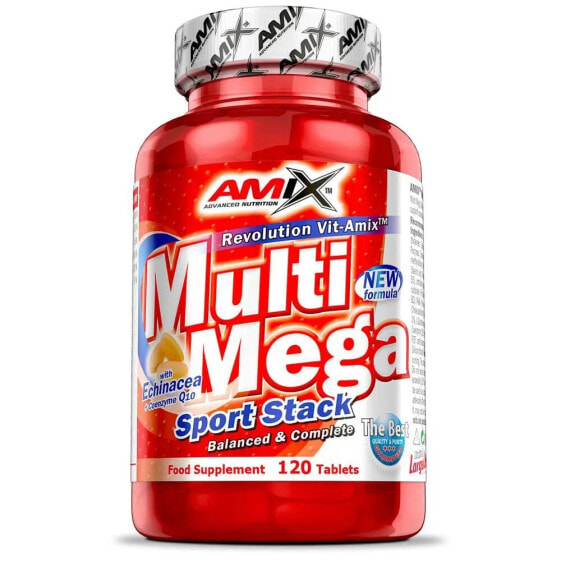 AMIX Multi Mega Stack 120 Units Neutral Flavour Tablets