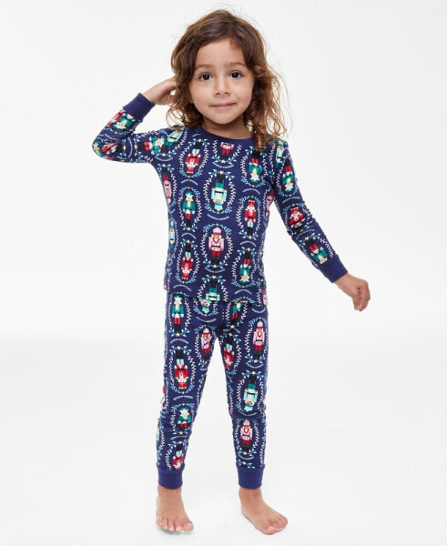 Family Pajamas Baby & Toddler Nutcracker Mix It Cotton Snug-Fit Family Holiday Pajamas, Created for Macy's